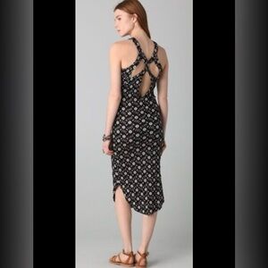 Free People Floral Midi Dress